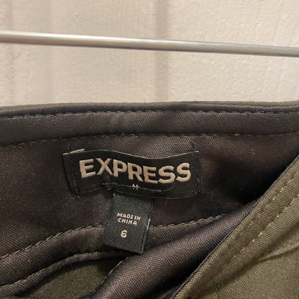 Express Forrest Green Skirt